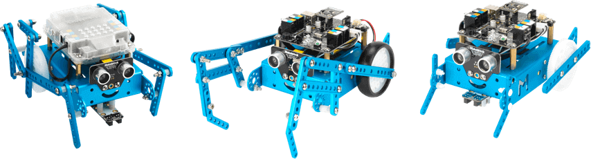 Six-legged Robot - Spc Mbot Spider Robotica Educativa (854x230), Png Download