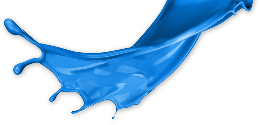 Manchas De Pintura Azul Png (905x435), Png Download