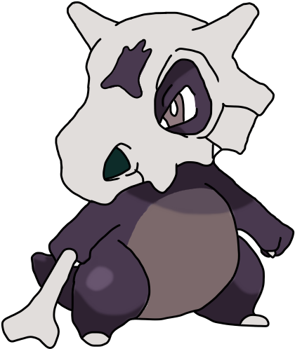 Alolan Cubone (500x500), Png Download