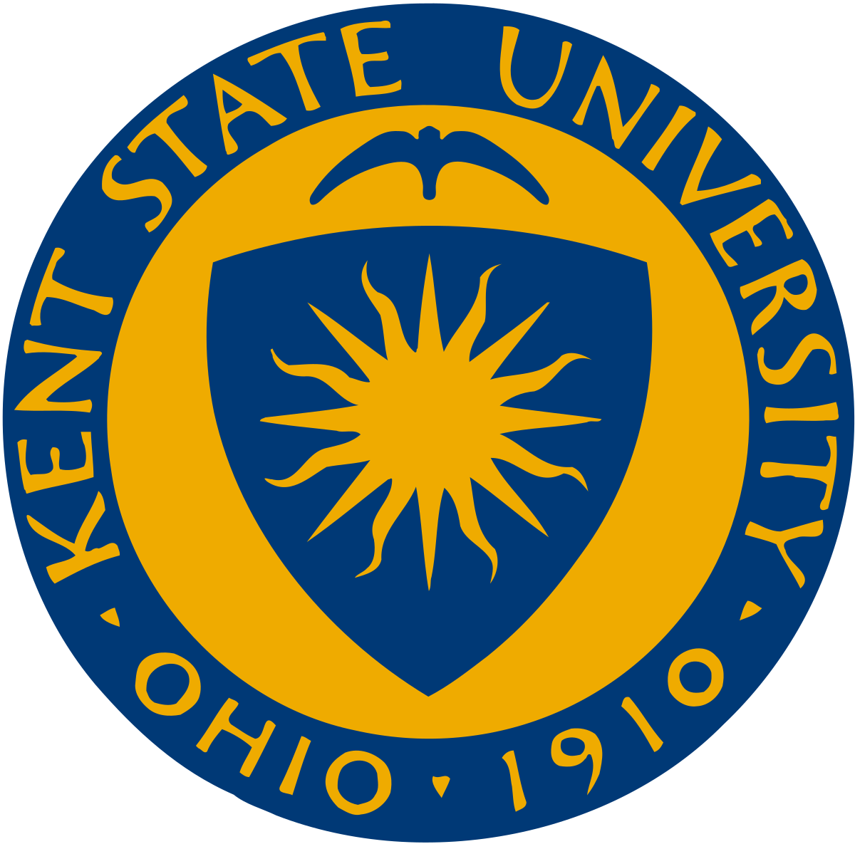 Kent State University Wikipedia - Kent State University Seal (1200x1185), Png Download