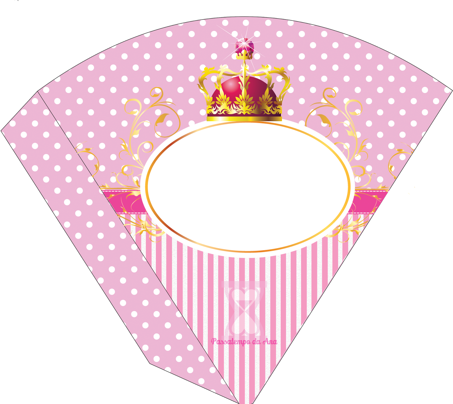 Corona De Reina - Molduras Da Realeza Para Convite (1600x1416), Png Download