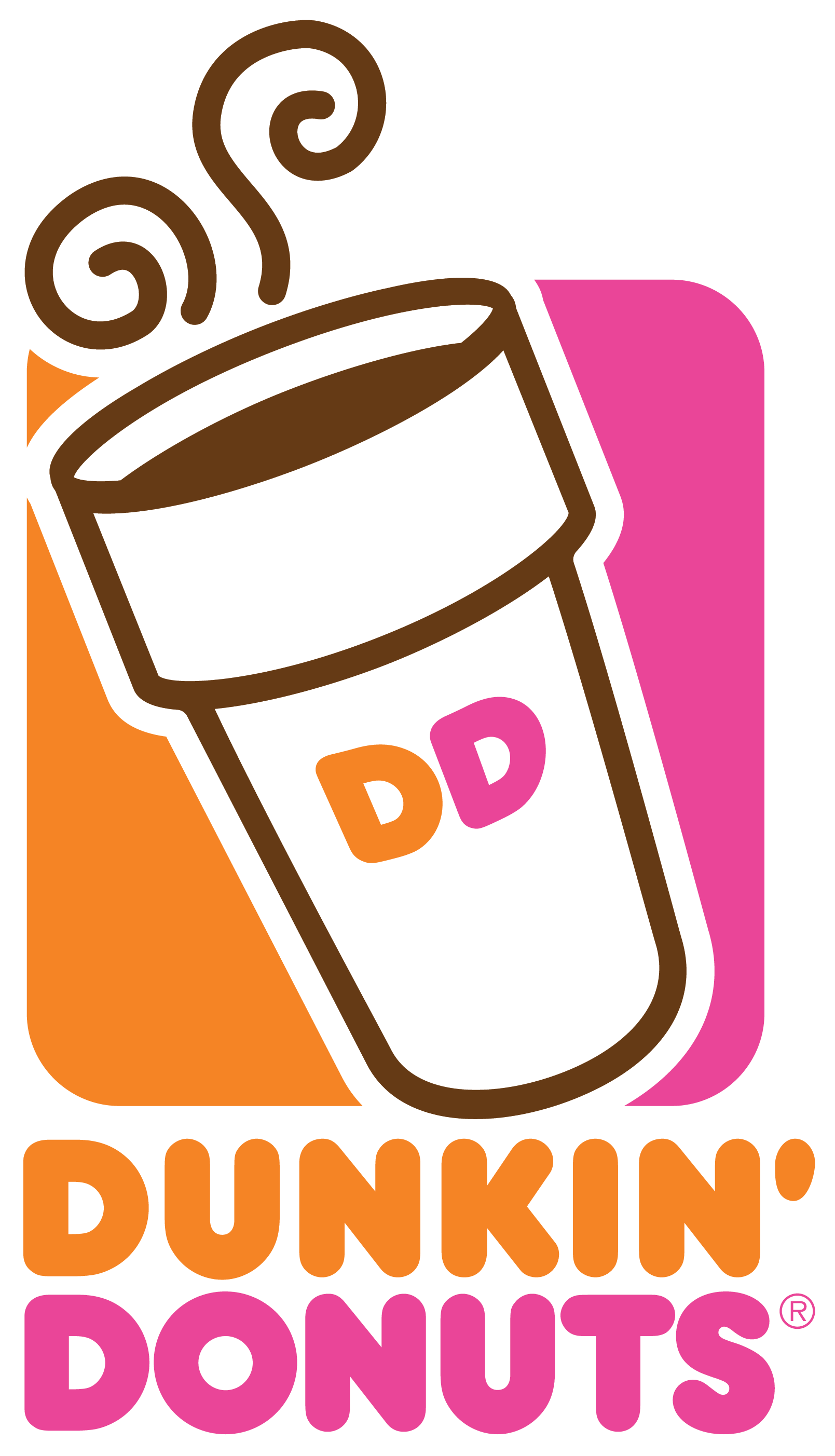 Dunkin Donuts Png Logo - Dunkin Donuts Logo Official (2400x3300), Png Download