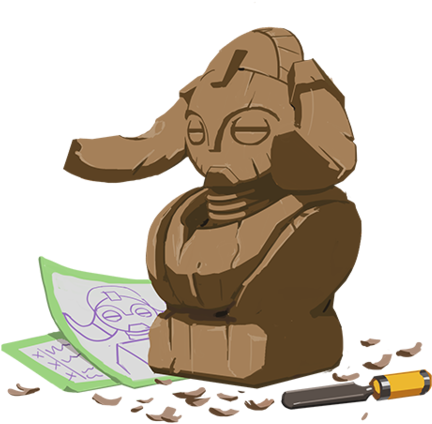 Spray Orisa 017 Copy - Sculpture (480x480), Png Download