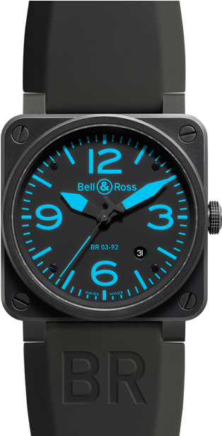 Collection Aviation Br 03 42 Mm - Bell Ross Br 92 (500x705), Png Download