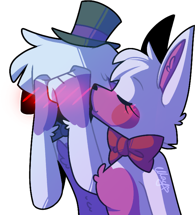 Funtime Freddy X Funtime Foxy By Jjemka - Funtime Foxy X Funtime Freddy (768x768), Png Download
