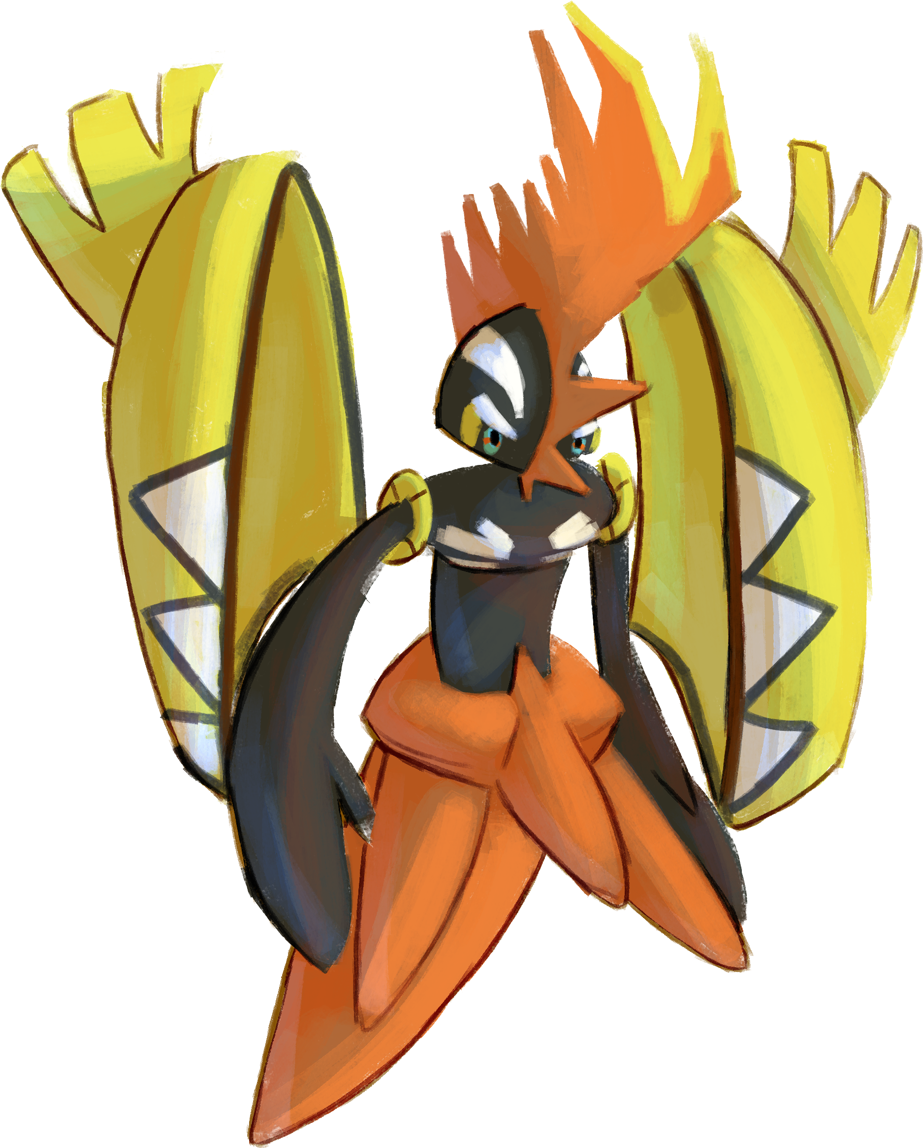 Tapu Koko - .com (1997x2369), Png Download