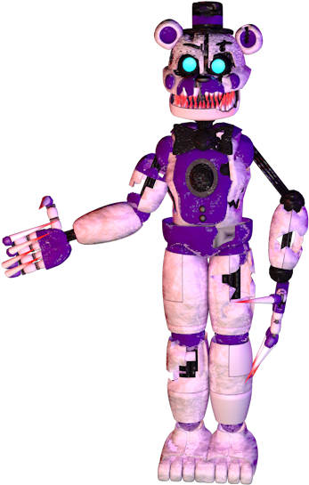 Image Transparent Stock Funtime Freddy No Bonnie By - Fnaf Evil Funtime Freddy (800x600), Png Download