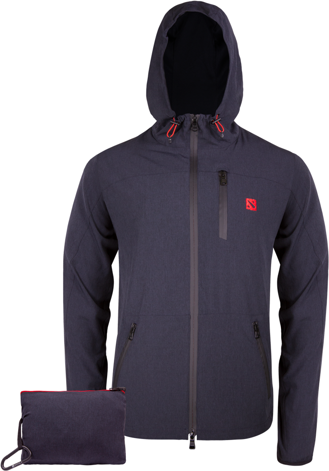Dota 2 Ti7 Packable Hoodie - Talnach Macron (1000x1000), Png Download