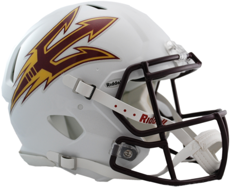 Arizona State University Football Helmet (475x429), Png Download