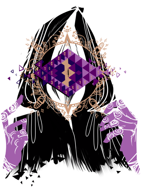 Mysterious Hooded Figures Mysterious Hooded Figure - Welcome To Night Vale Art (600x780), Png Download