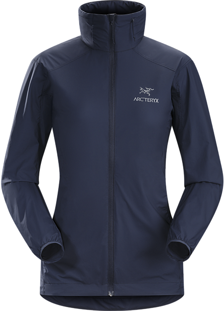 Ultralight, Easily Packed Hooded Wind Protection For - Arc Teryx Nodin Jacket Women's (450x625), Png Download