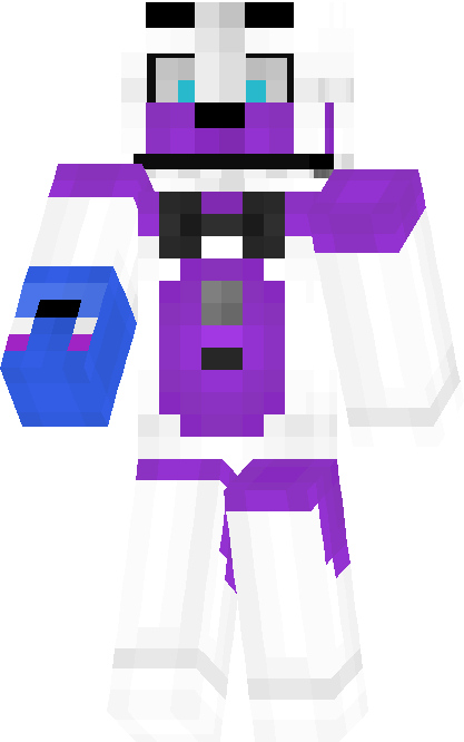 Bros Of Legends - Funtime Freddy Minecraft Skins (417x666), Png Download