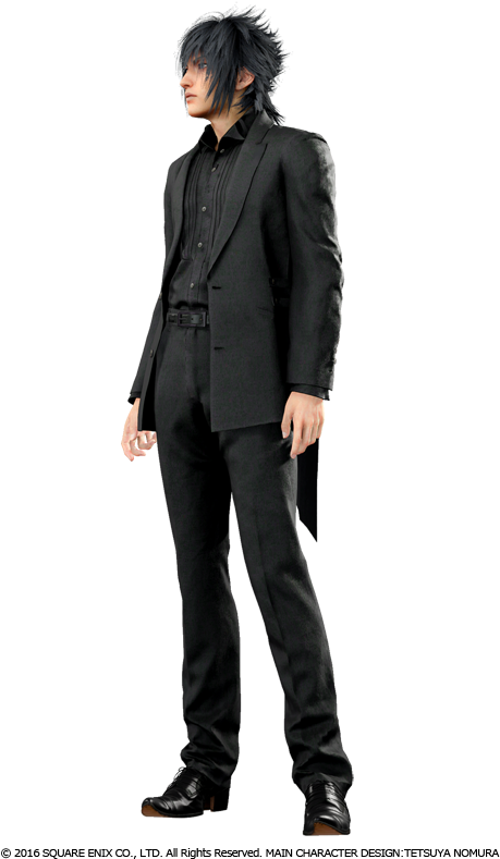 Final Fantasy Xv - Noctis Suits (505x800), Png Download