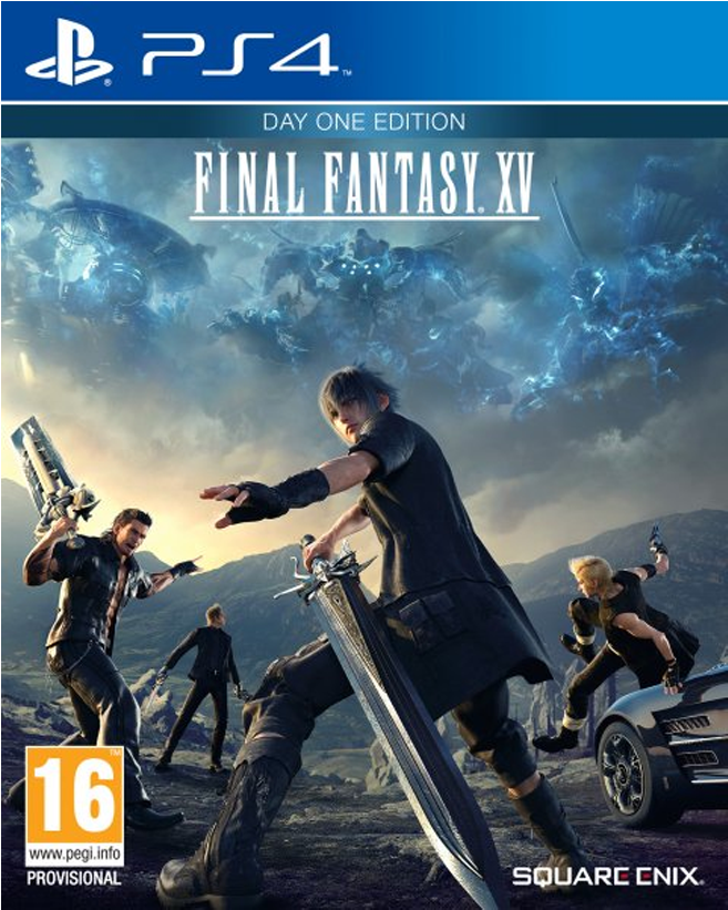 Final Fantasy Xv Day One Edition Ps4 (900x900), Png Download