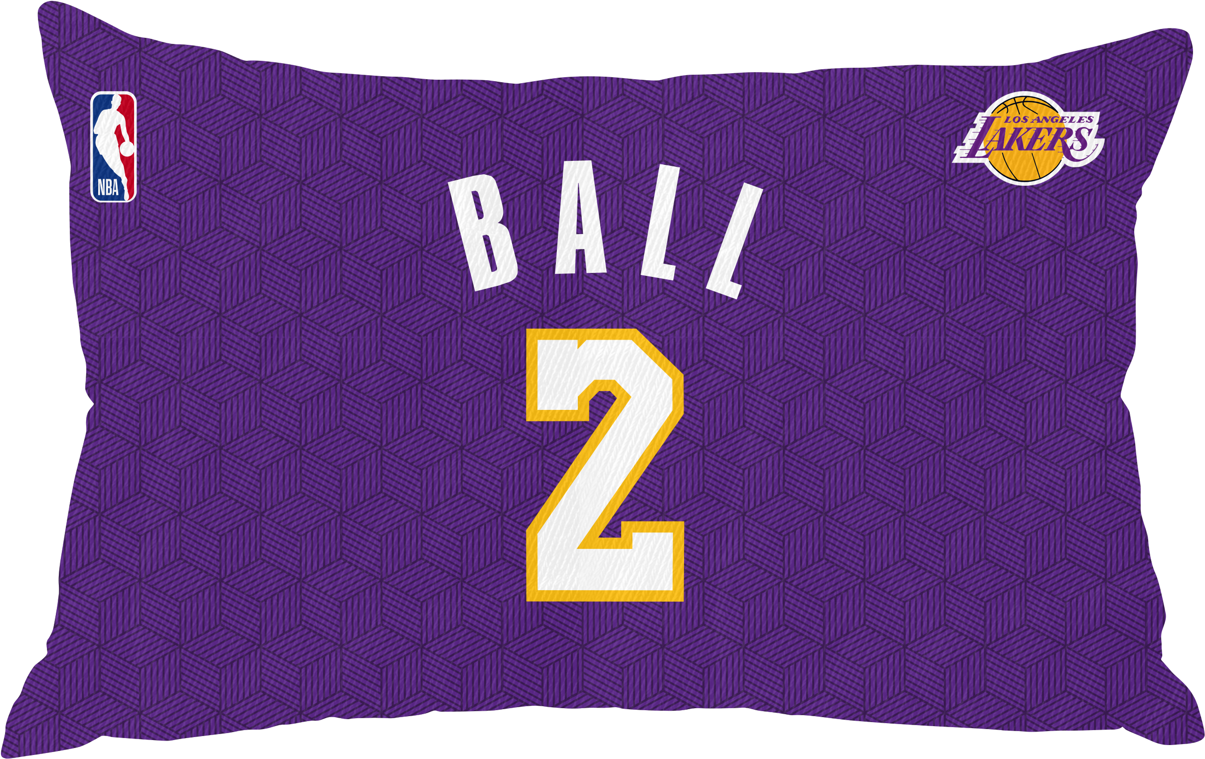 Lonzo Ball Pillow Case Number - Kyle Kuzma Pillow Case (3000x2400), Png Download