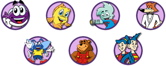 Home Icons - Putt-putt: Race Against The Clock (571x228), Png Download