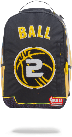 Sprayground Nba Lonzo Ball Jersey Backpack - Lonzo Ball Sprayground (470x600), Png Download