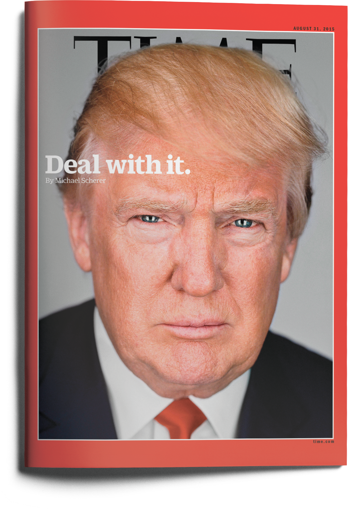 The Original Time Magazine Cover From - Time Magazine August 2017 (1200x1755), Png Download