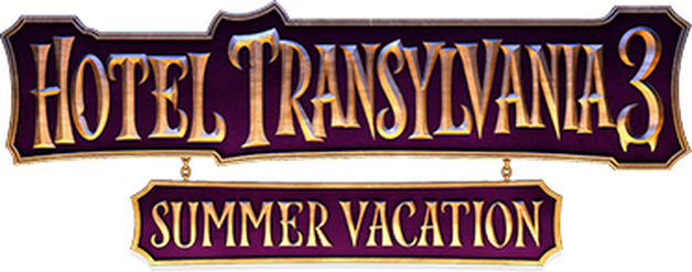 Picture - Hotel Transylvania 3 Monsters Overboard Logo (628x247), Png Download