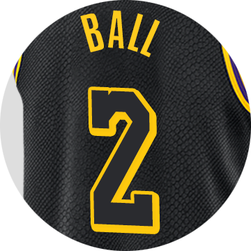 Los Angeles Lakers Lonzo Ball - Los Angeles Lakers (360x360), Png Download