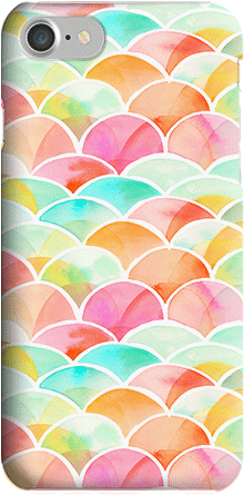 Funda Para Celular Watercolor Pattern - Reserved Listing For Karlee Sea Turtle Pendant (479x483), Png Download