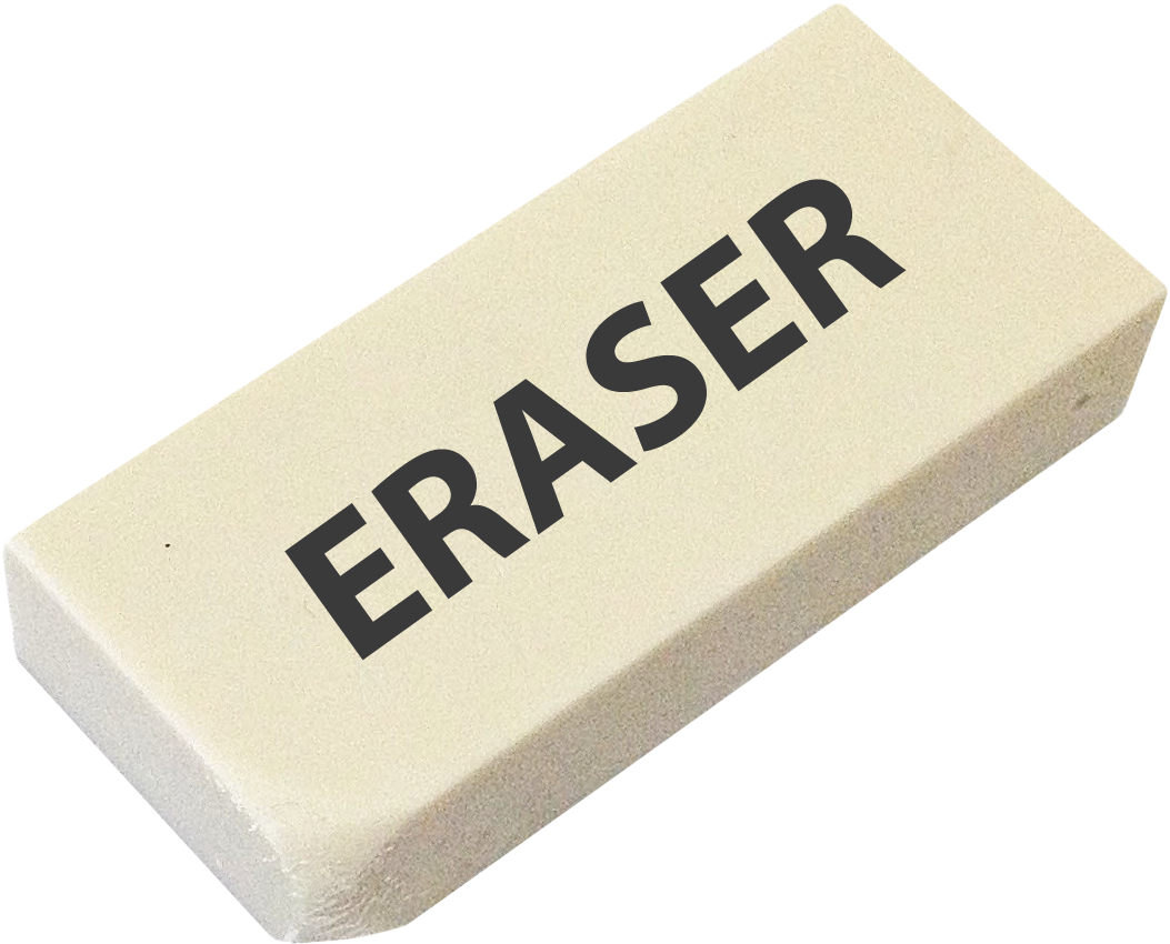 Eraser Png Transparent Image - Transparent Background Eraser Png (1353x1104), Png Download