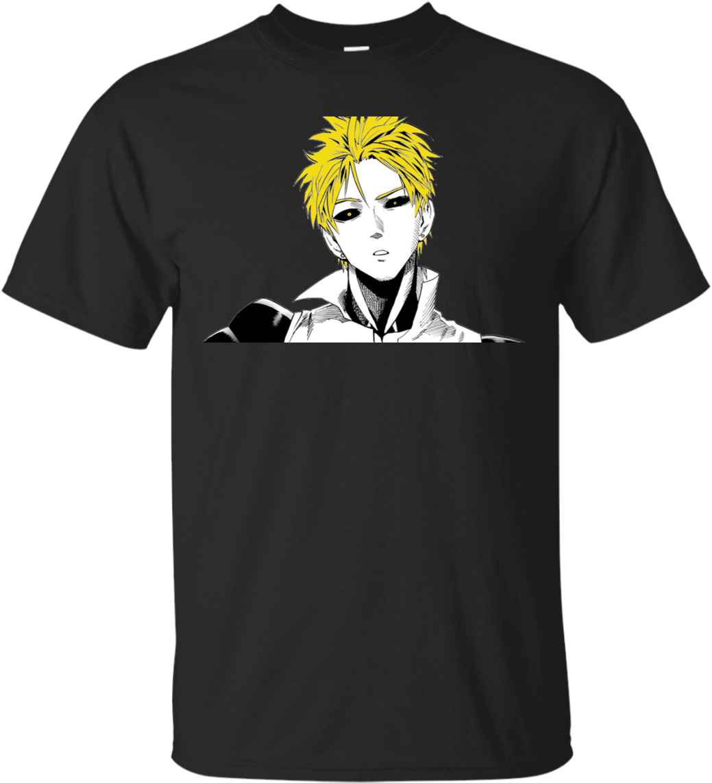 Saitama Shirt Genos - Iowa Wrestling T Shirts (1155x1155), Png Download