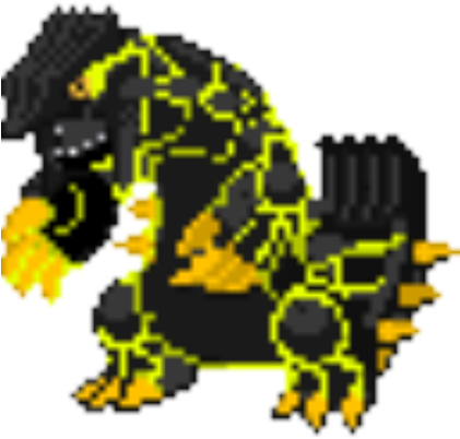 Malignant Groudon - Illustration (420x420), Png Download