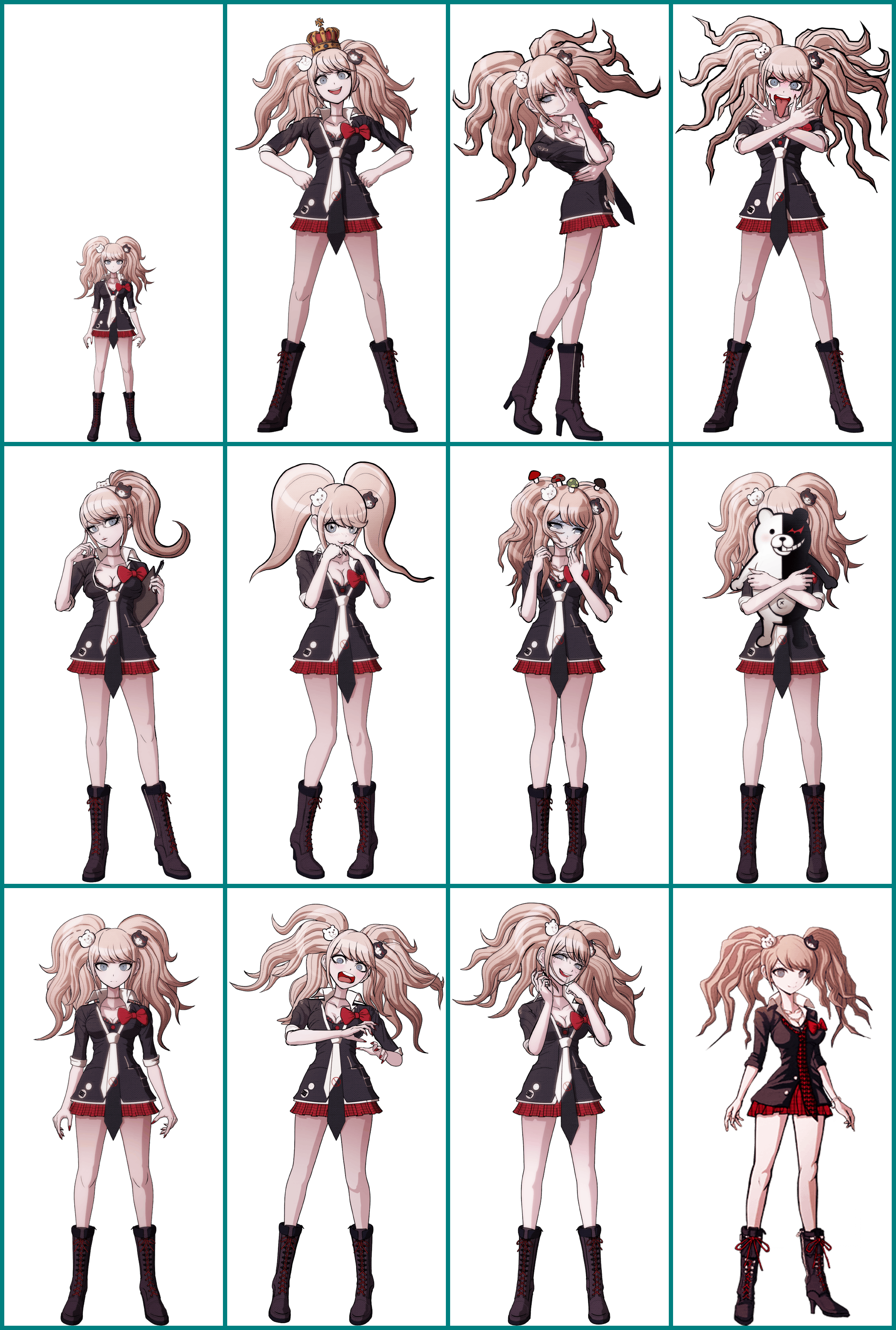 Click For Full Sized Image Junko Enoshima (2098x3112), Png Download