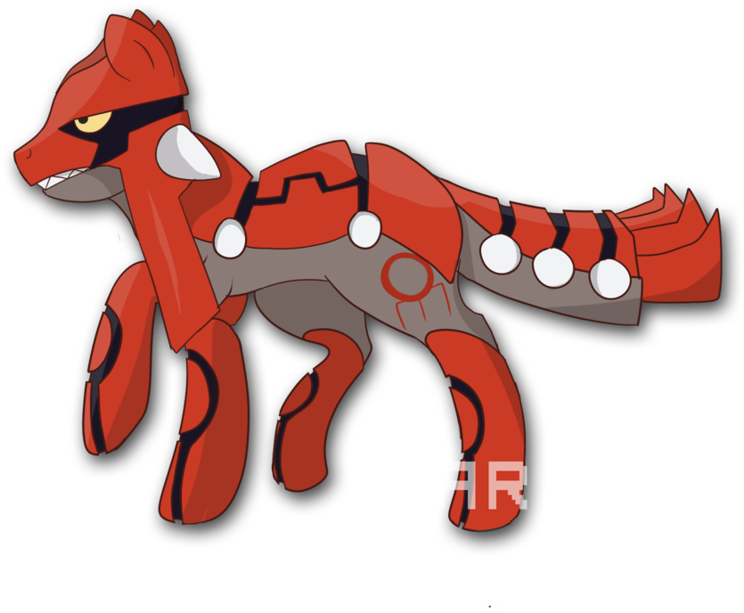Arituc, Groudon, Pokémon, Ponified, Safe - Groudon (900x750), Png Download