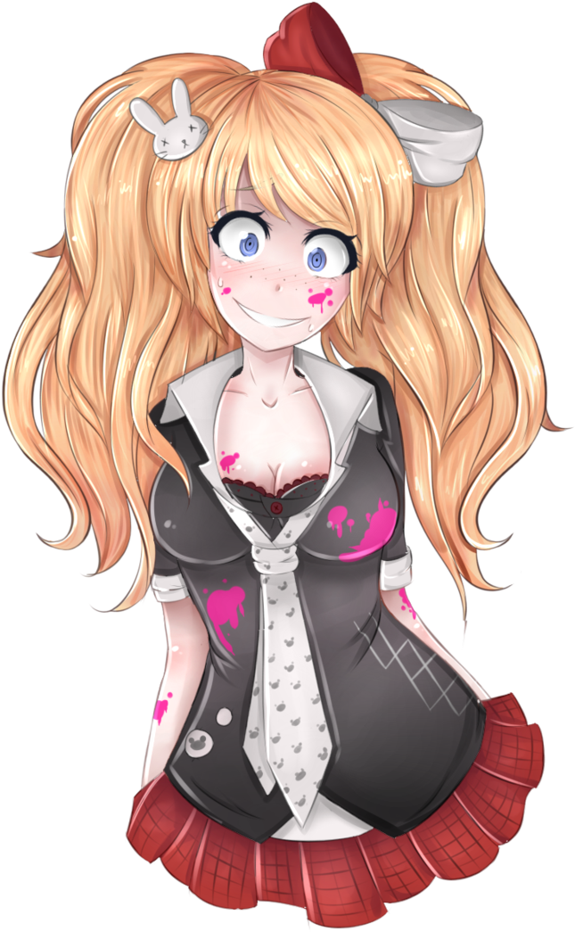 Clip Enoshima By Bizarre Dreams On Deviantart Bizarredreams - Junko Enoshima In Bikini (725x1102), Png Download