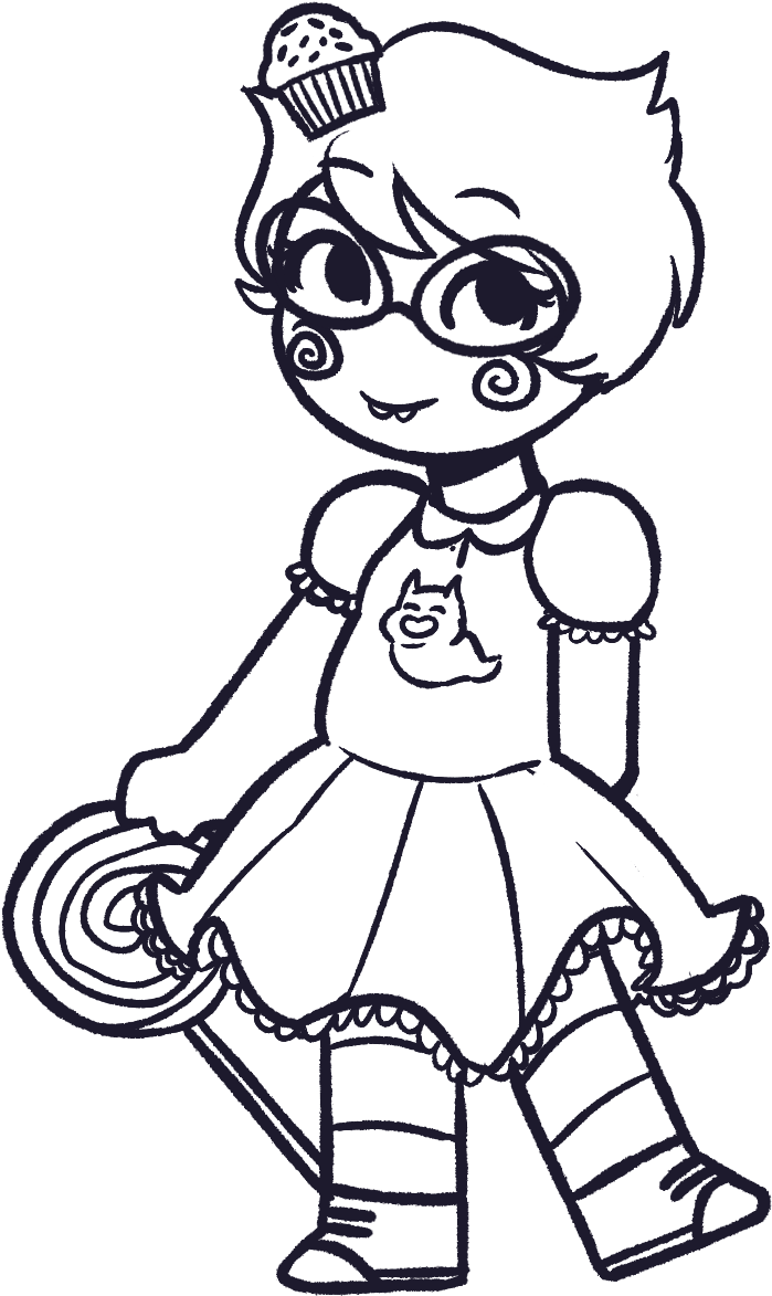 Sorry For The Colored Candy On Dirk's, I Merged The - Ms Paint Adventures (1250x1370), Png Download
