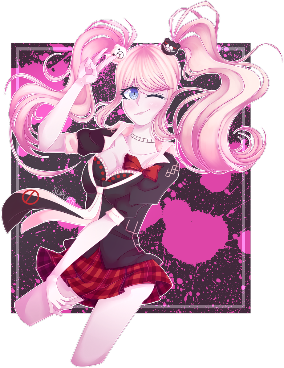 #junkoenoshima #enoshimajunko #danganronpa #cutiesaturday - Danganronpa (970x1200), Png Download
