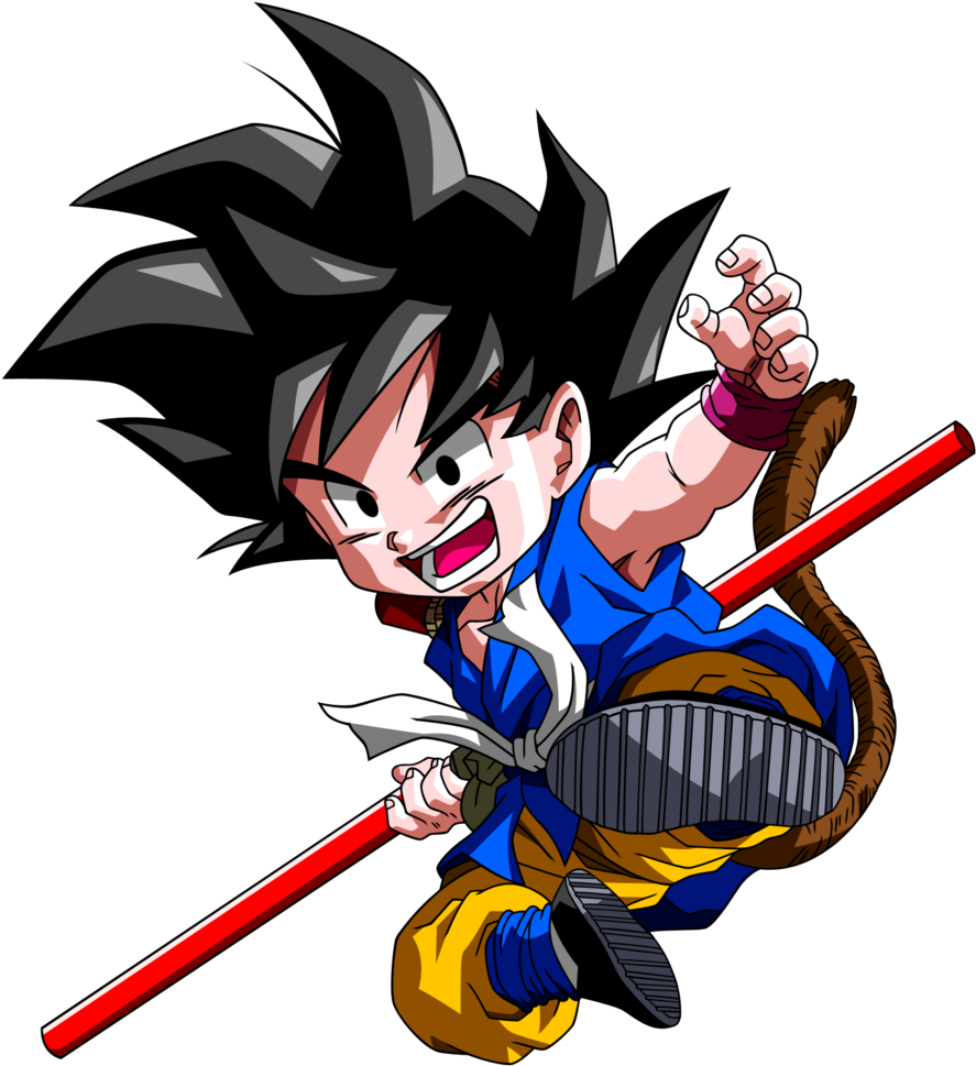 Kid Goku Png - Funny Goku (900x986), Png Download