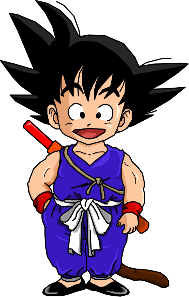 Kid Goku - Dragon Ball Sangoku Petit (653x1024), Png Download