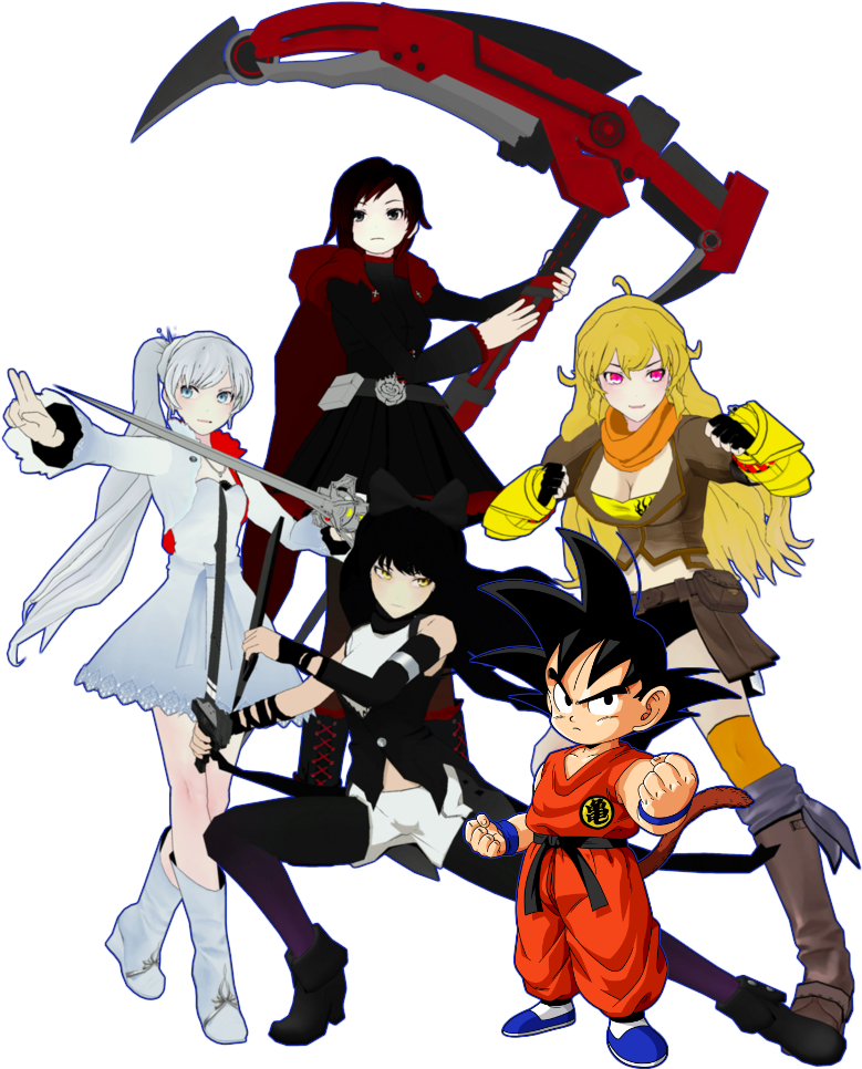 Kid Goku Vs - Dragon Ball - Poster Db/ Sangoku & Friends (812x984), Png Download
