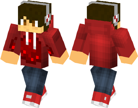 Minecraft Pro Steve Skin (528x418), Png Download