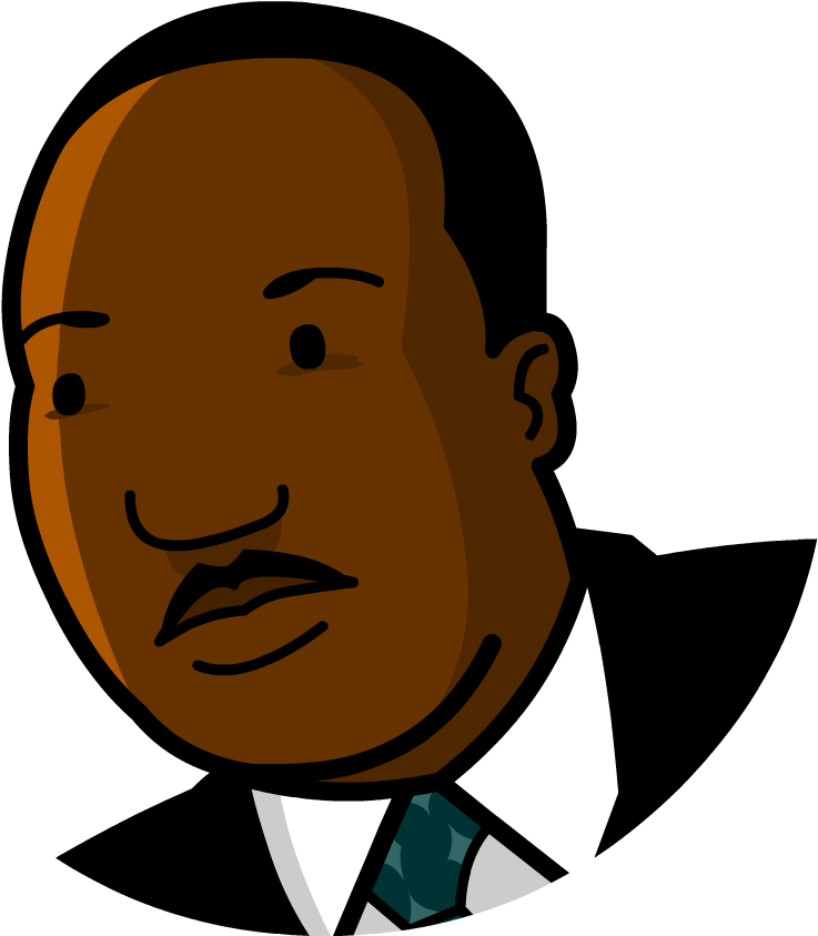 In The First Half Of The 20th Century, America Was - Martin Luther King Jr Clipart Transparent (400x400), Png Download