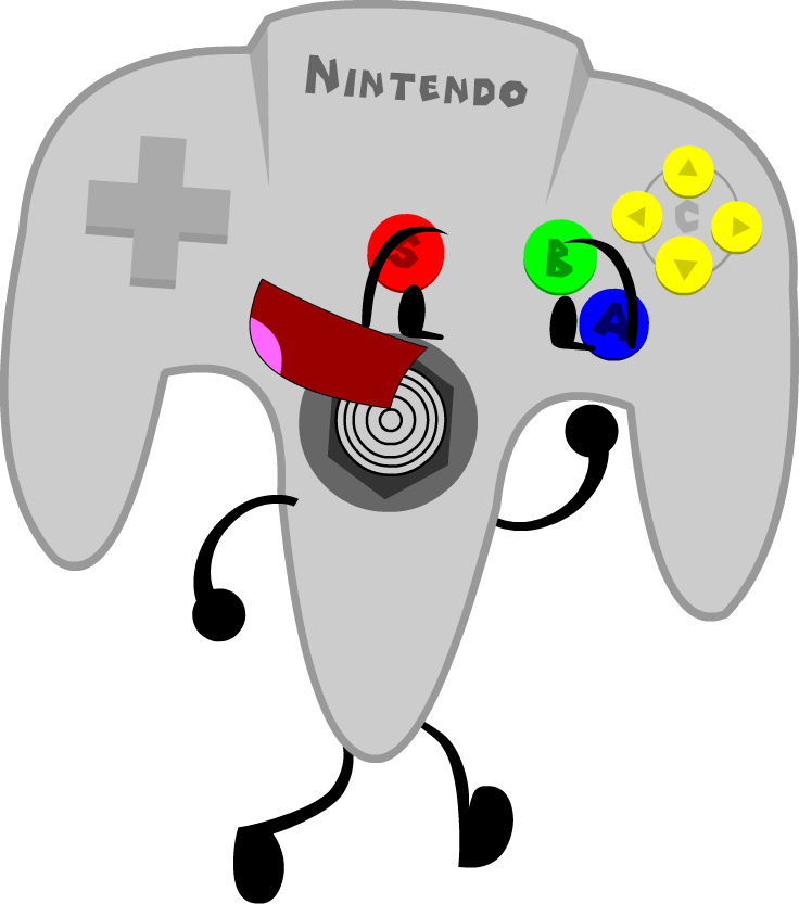 N64 Controller Pose - Game Controller (736x833), Png Download