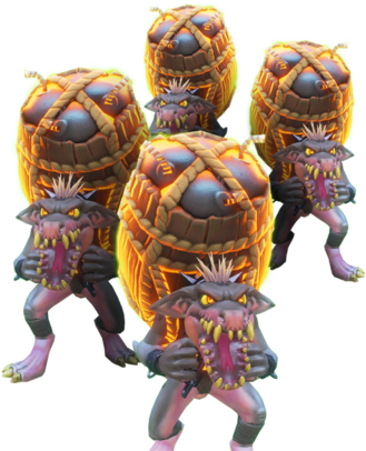 Kamikaze Kobold Image - Kobold Orcs Must Die (400x405), Png Download