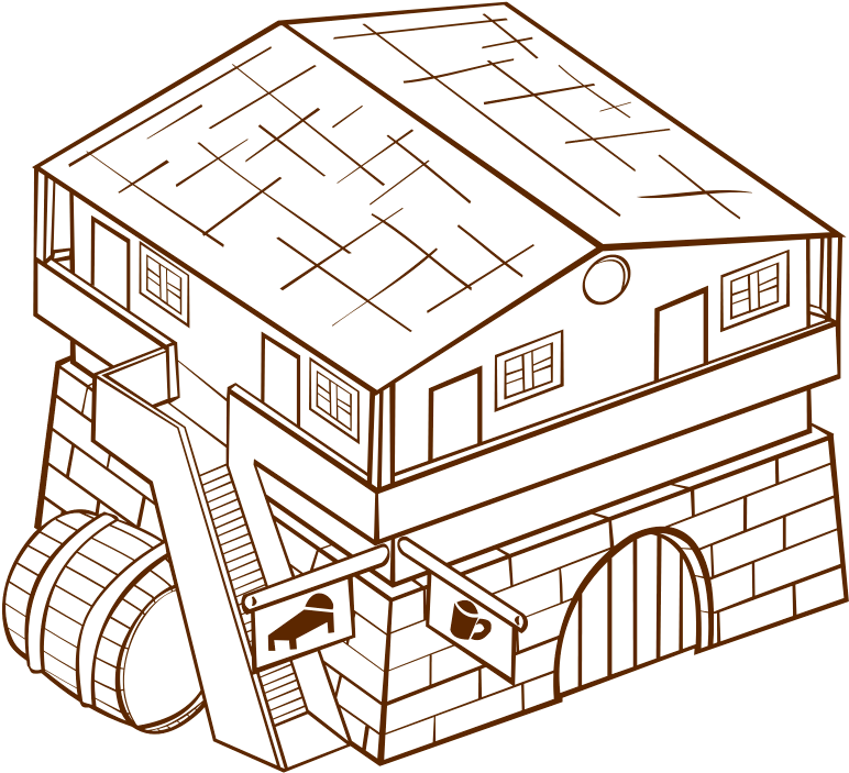 Inn Clipart (800x800), Png Download