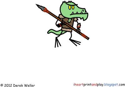 Kobold Skirmisher T - Portable Network Graphics (400x400), Png Download