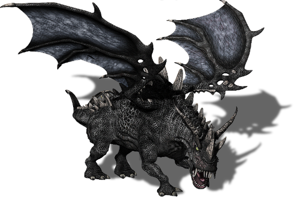 Dragons Have Arrived In Endless Rpg - Dragon Png Rpg Maker (595x400), Png Download