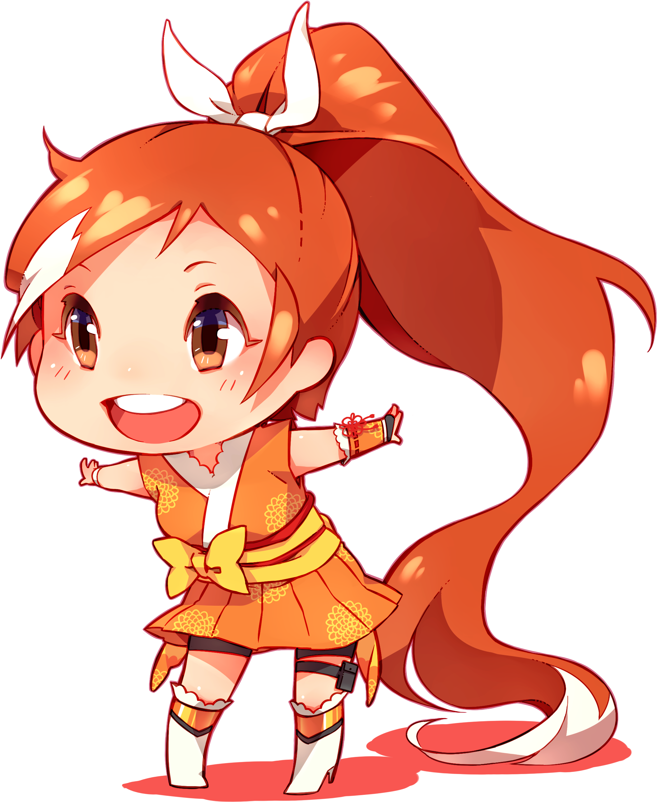 Crunchyroll - Crunchyroll Mascot Name (2892x4092), Png Download