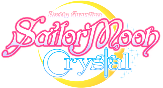 The Anime Aired For A Total Of 26 Episodes Every 1st - Sailor Moon Crystal Logo Png (500x265), Png Download