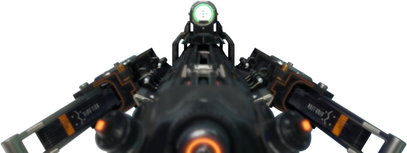 Nx Shadowclaw Iron Sights Bo3 - Military Robot (1590x610), Png Download