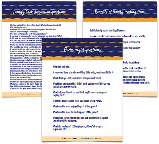 Family Game And Reading Night Free Printables - Game (680x510), Png Download