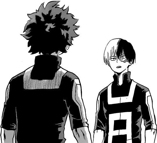 ☆shouto Todoroki ☆izuku Midoriya ☆todoizu ☆bnha ☆boku - Bnha Transparents (563x499), Png Download
