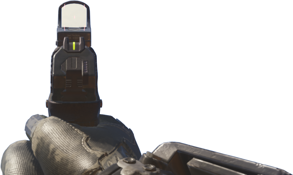 Mr6 Reflex Sight Ads Bo3 - Reflex Sight Bo3 (1032x622), Png Download