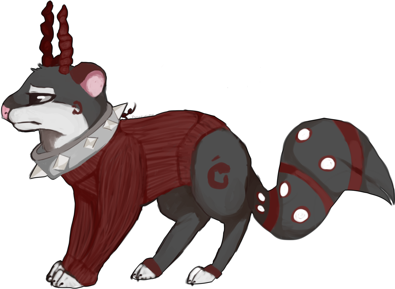 Snow Leopard Clipart Deviantart - Aj Snow Leopard Looks (1600x1331), Png Download
